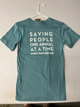 Load image into Gallery viewer, Unisex Bella Graphic Tee - Saving People One Animal at a Time