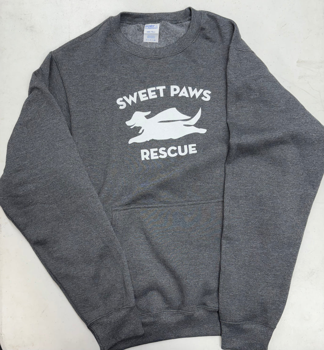 Unisex Crewneck w/ Pocket Sweatshirt