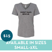 Load image into Gallery viewer, Women&#39;s Relaxed V-Neck Tee