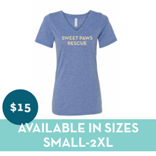 Load image into Gallery viewer, Women&#39;s Relaxed V-Neck Tee