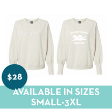 Load image into Gallery viewer, Women&#39;s Sueded Fleece Crewneck