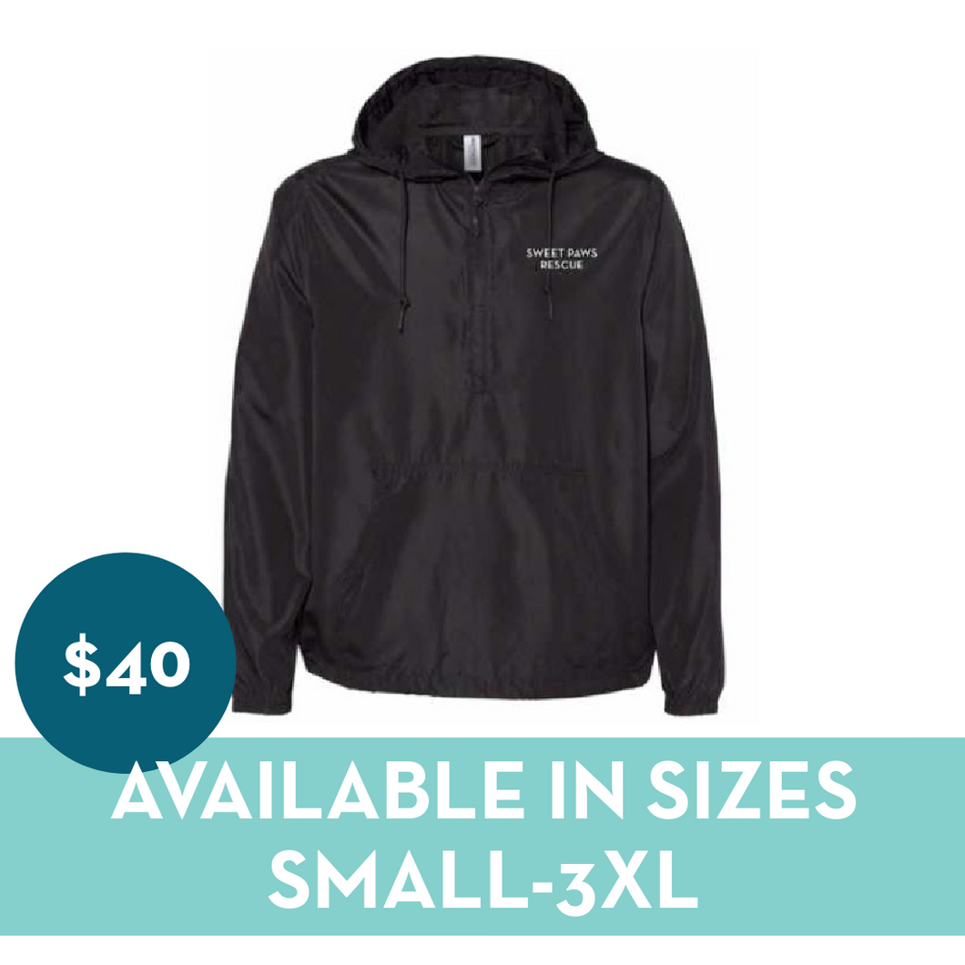 Unisex Lightweight Quarter-Zip Windbreaker