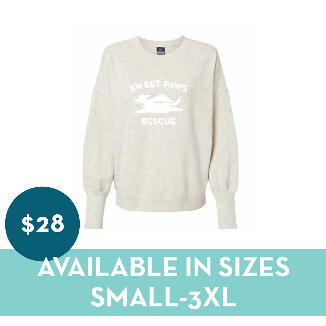 Women's Sueded Fleece Crewneck
