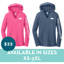 Load image into Gallery viewer, Ladies Hooded Tee