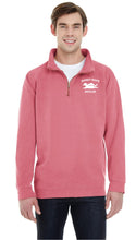 Load image into Gallery viewer, UNISEX Crimson Quarter-Zip Sweatshirt in SPR or Dog Logo