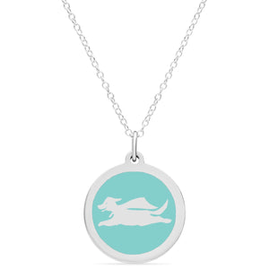 Custom Handcrafted Sweet Paws Rescue Charm Necklace