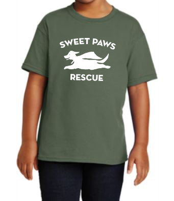 Youth Junior Rescuer DOG Tee (assorted colors)
